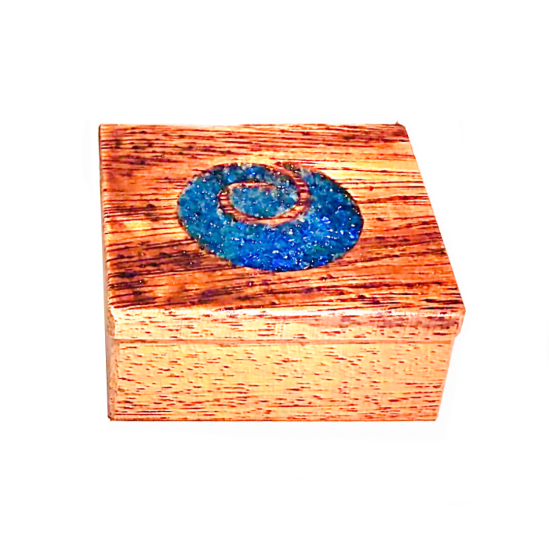 Hardwood Koru Jewellery Box image 1